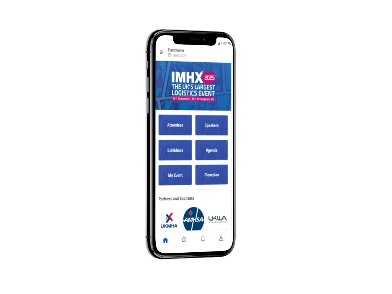 IMHX event app